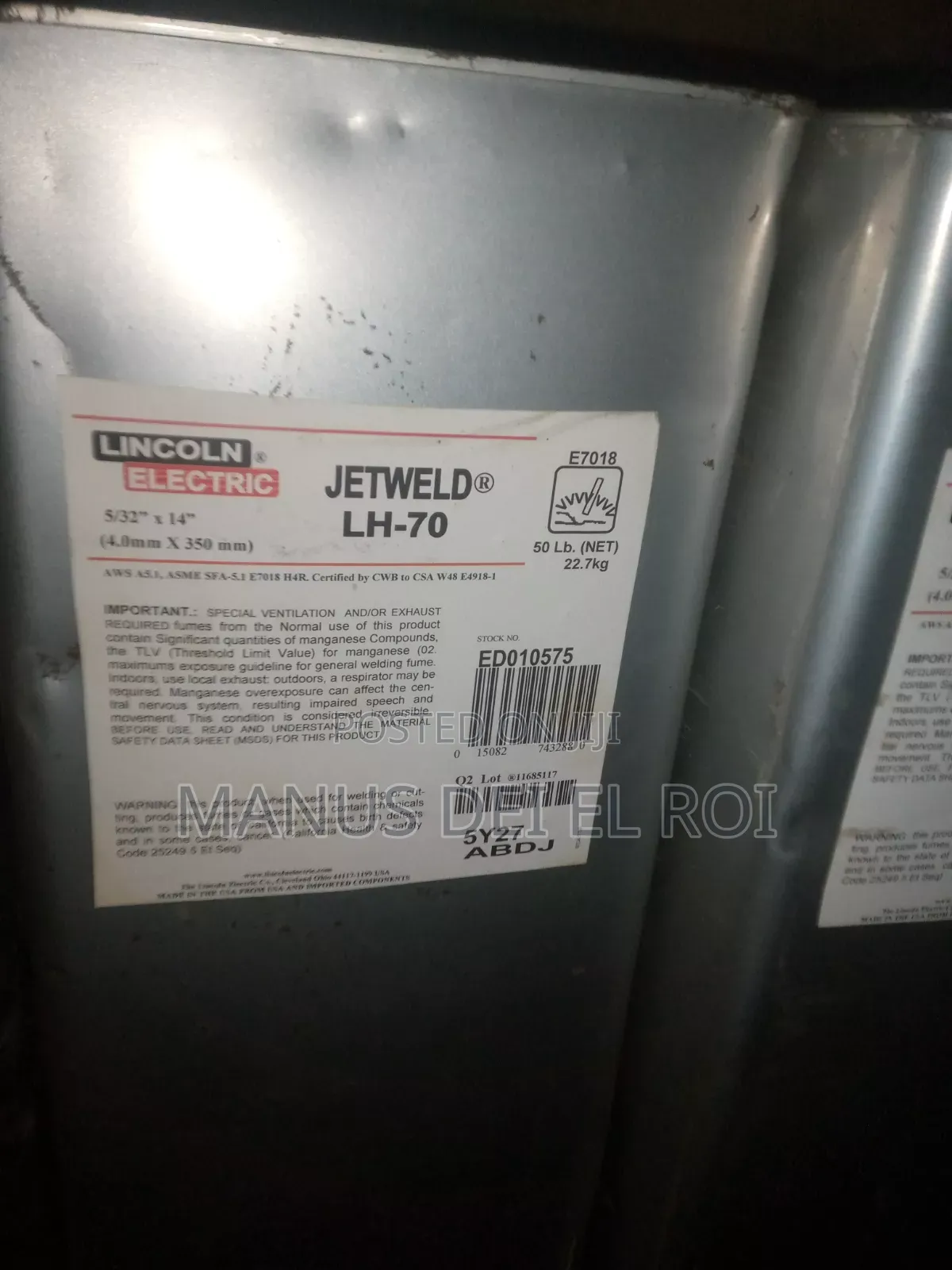 Lincoln E7018 Jetweld Electrodes 4.0mm Size