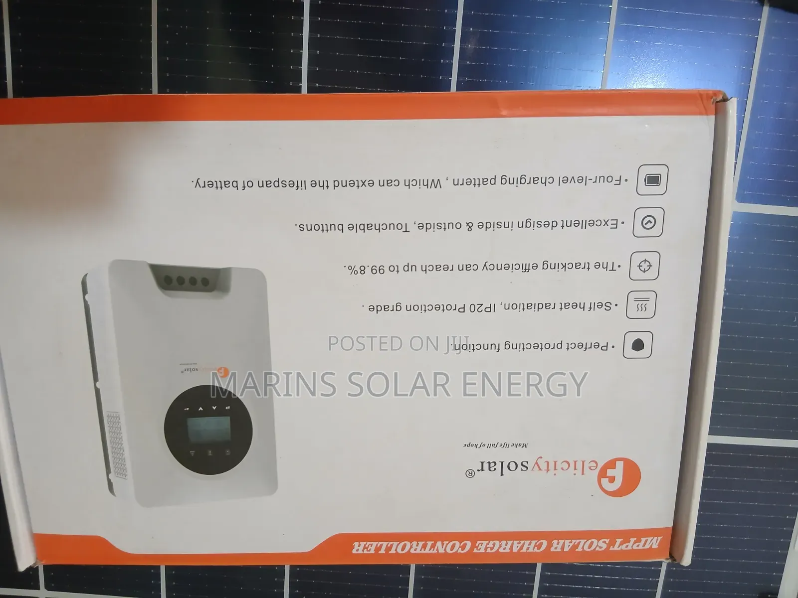 MPPT Solar Change Control 100amh