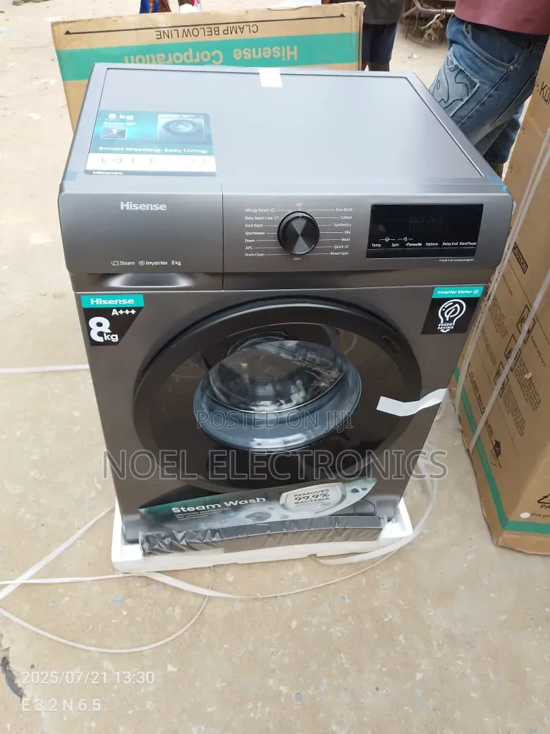 Hisense 8kg Automatic Washing Machine