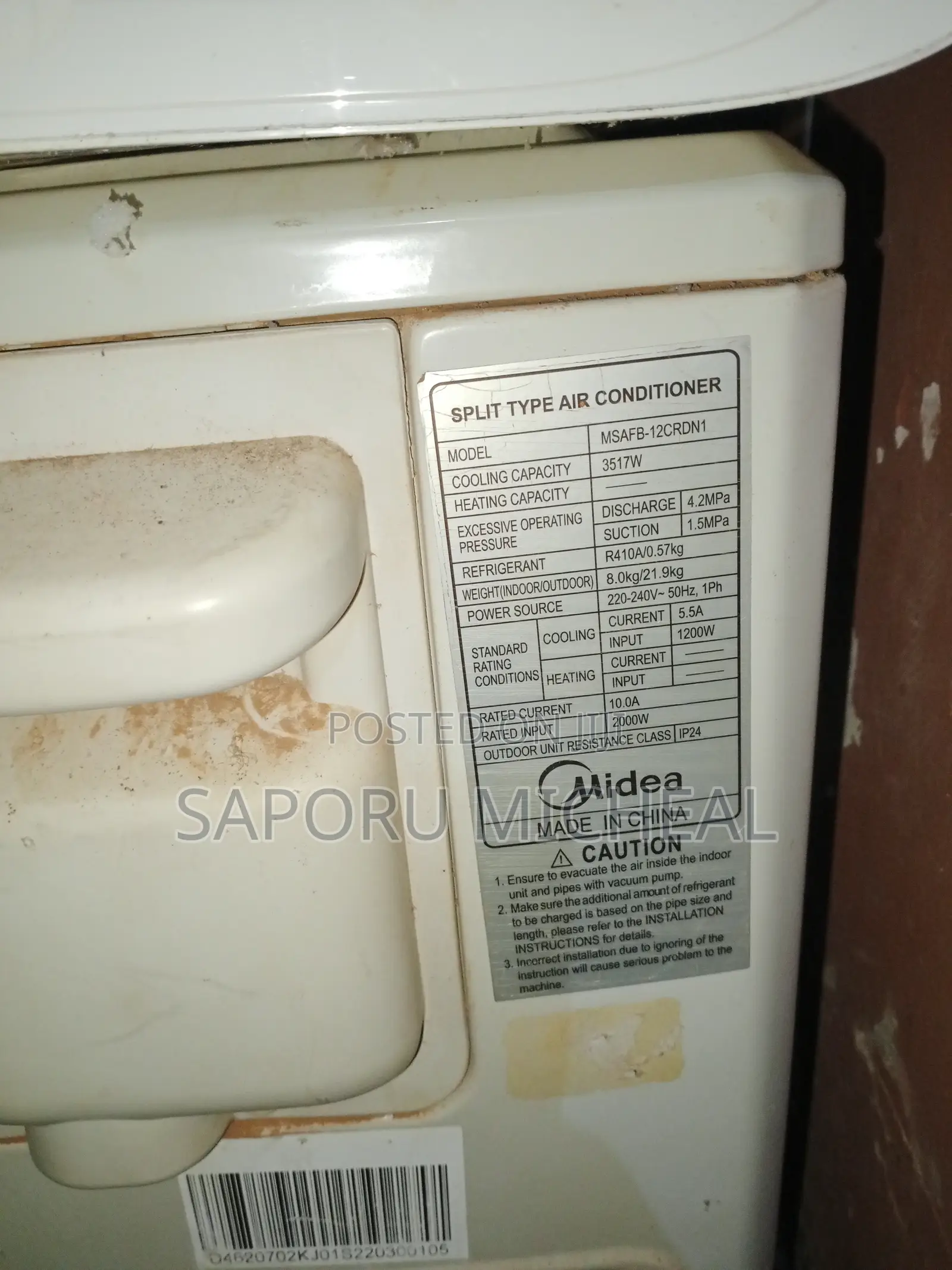 Midea 2hp Inverter Ac