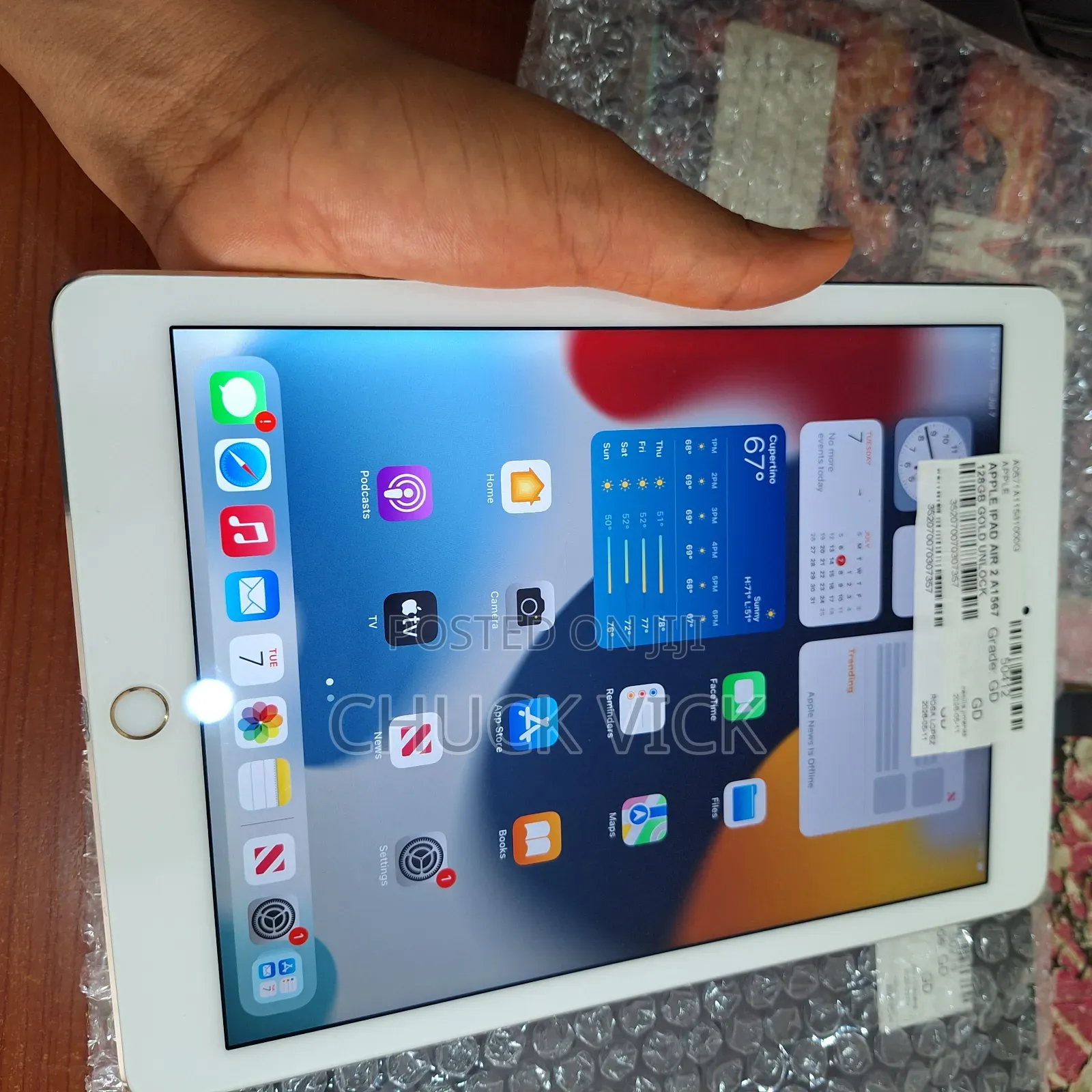 Apple iPad Air 2 128 GB Pink