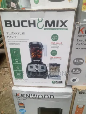 Buchymix 3-in-1 Turbocrush Blender - 2litres, 2200w (Bx250) Sealed