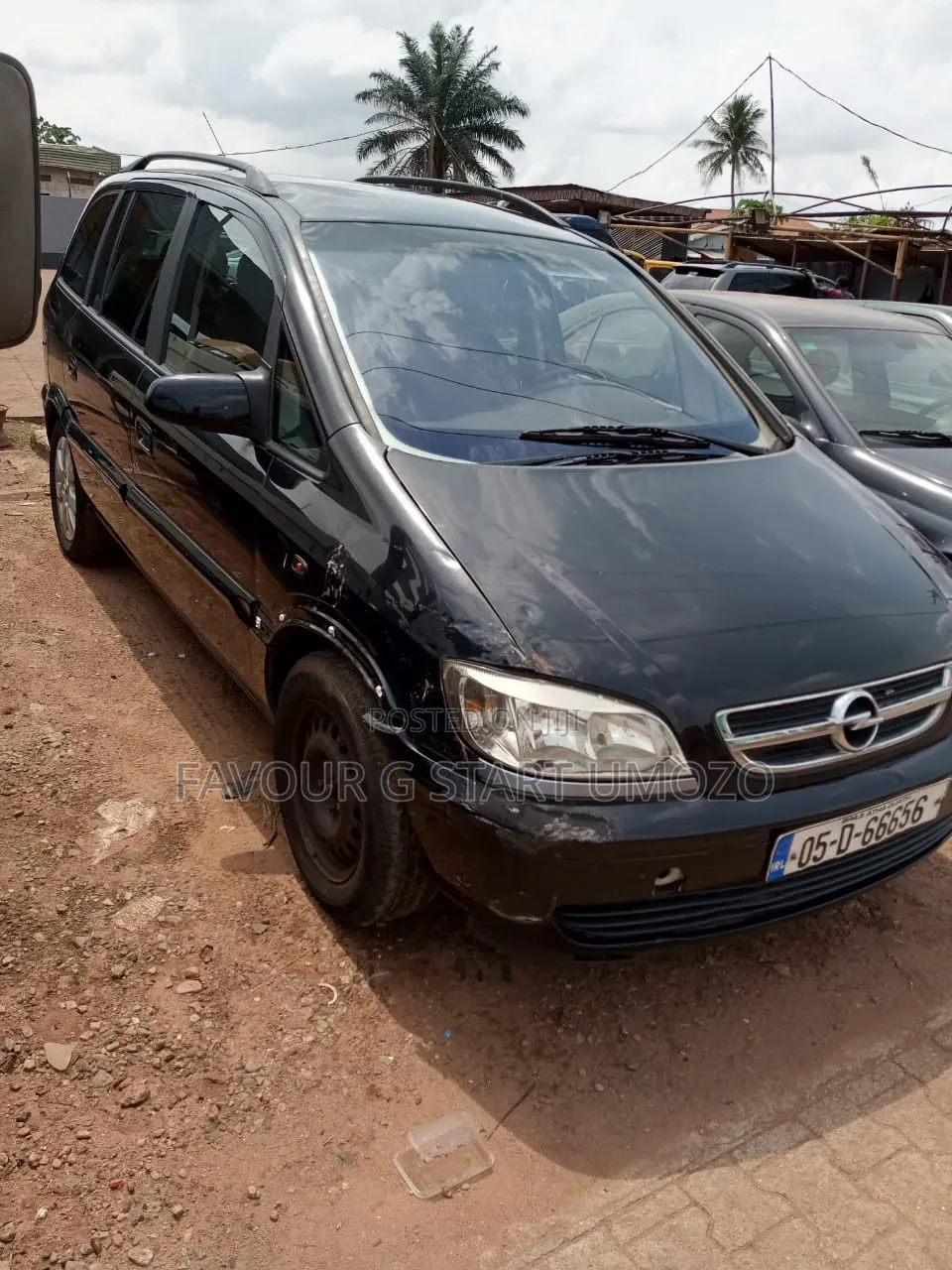 Opel Zafira 2005 Black