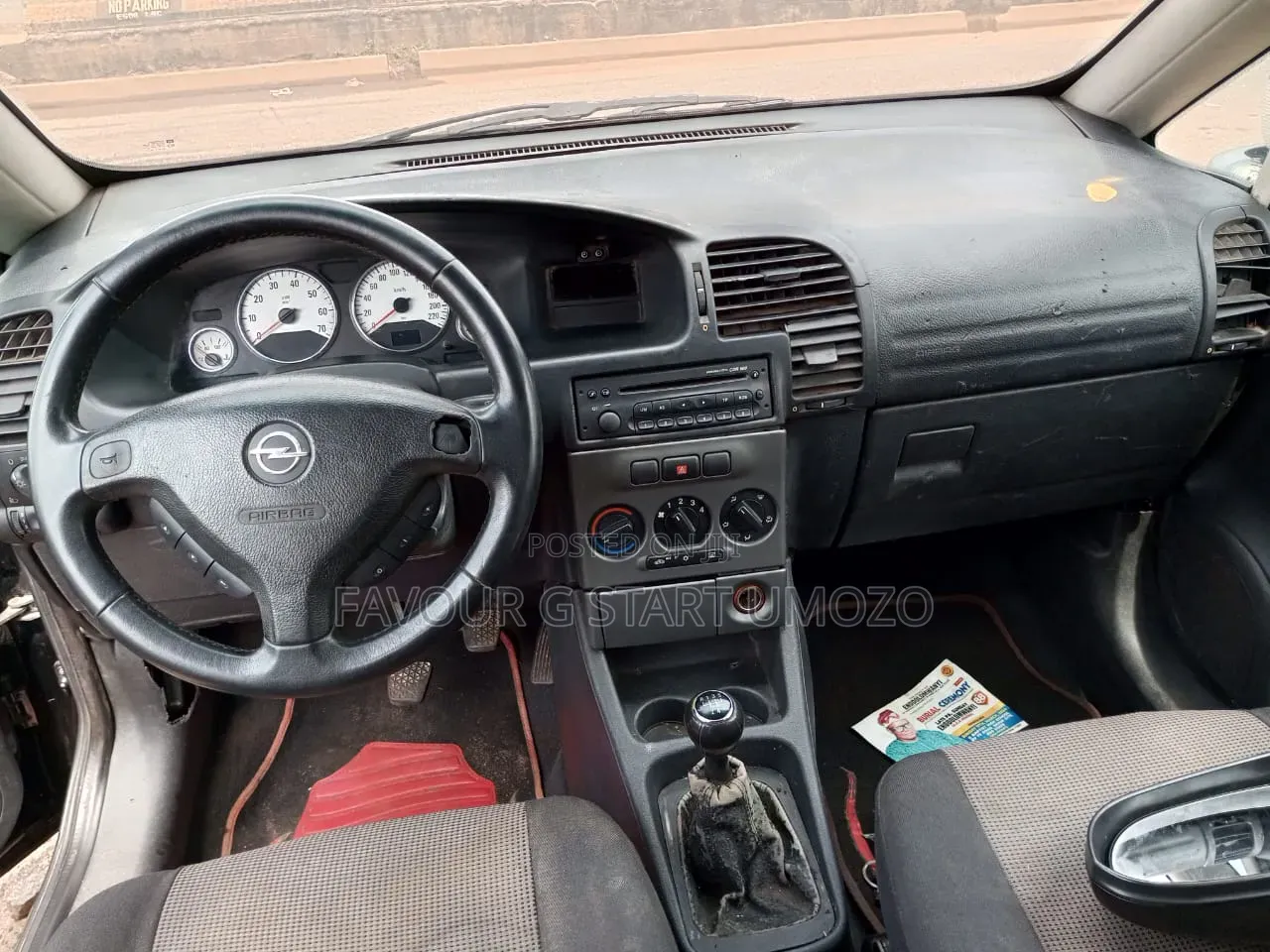 Opel Zafira 2005 Black