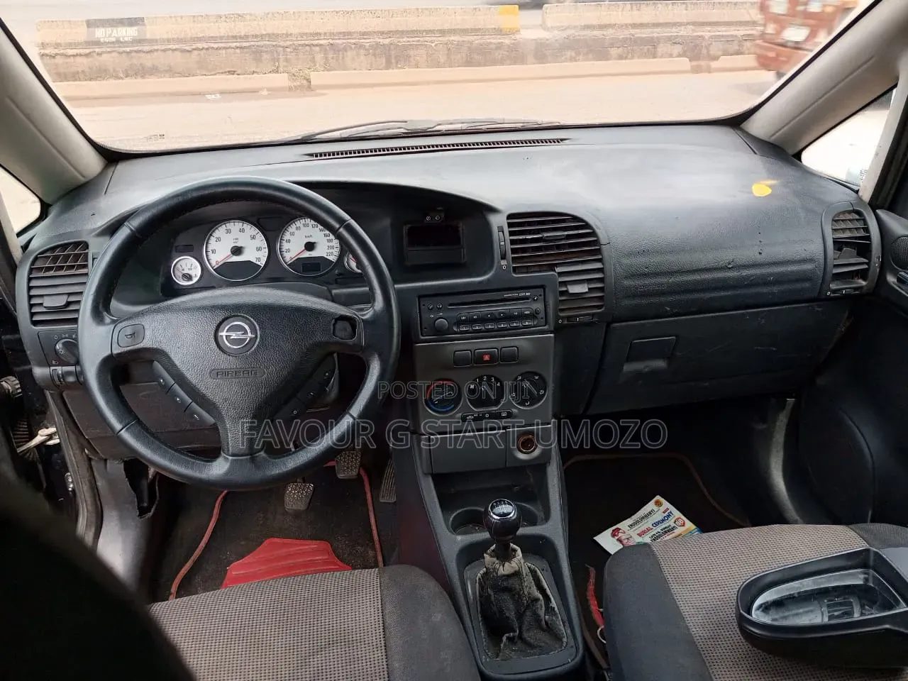Opel Zafira 2005 Black