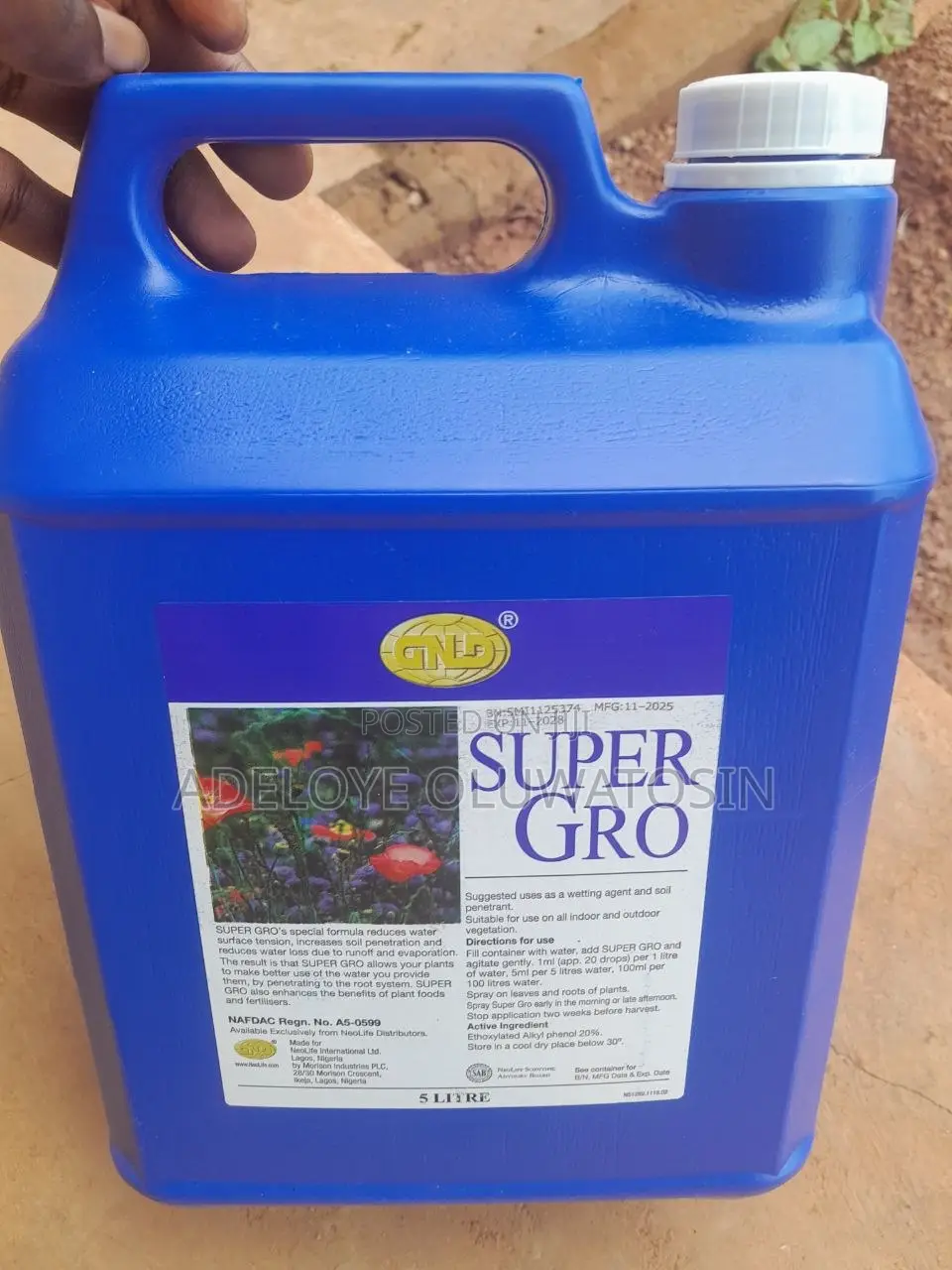 Super Gro - 5 Litre