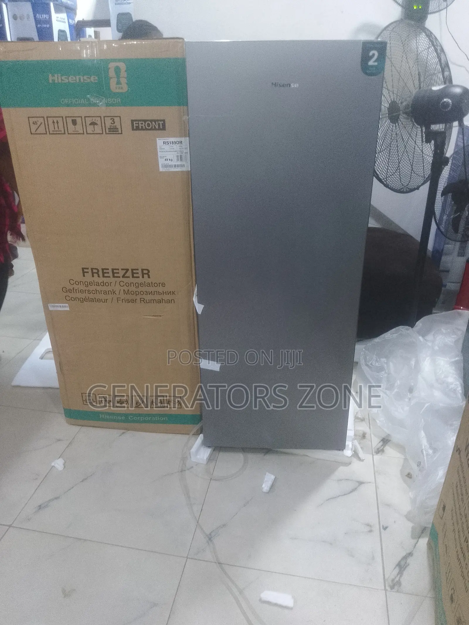 Hisense Rs-189dr 190l Upright Standing Freezer – Energy Efficient Fa