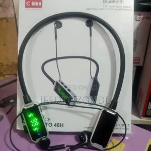 C Idea Bluetooth Digital Led Neck Headset