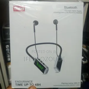 C Idea Bluetooth Digital Led Neck Headset