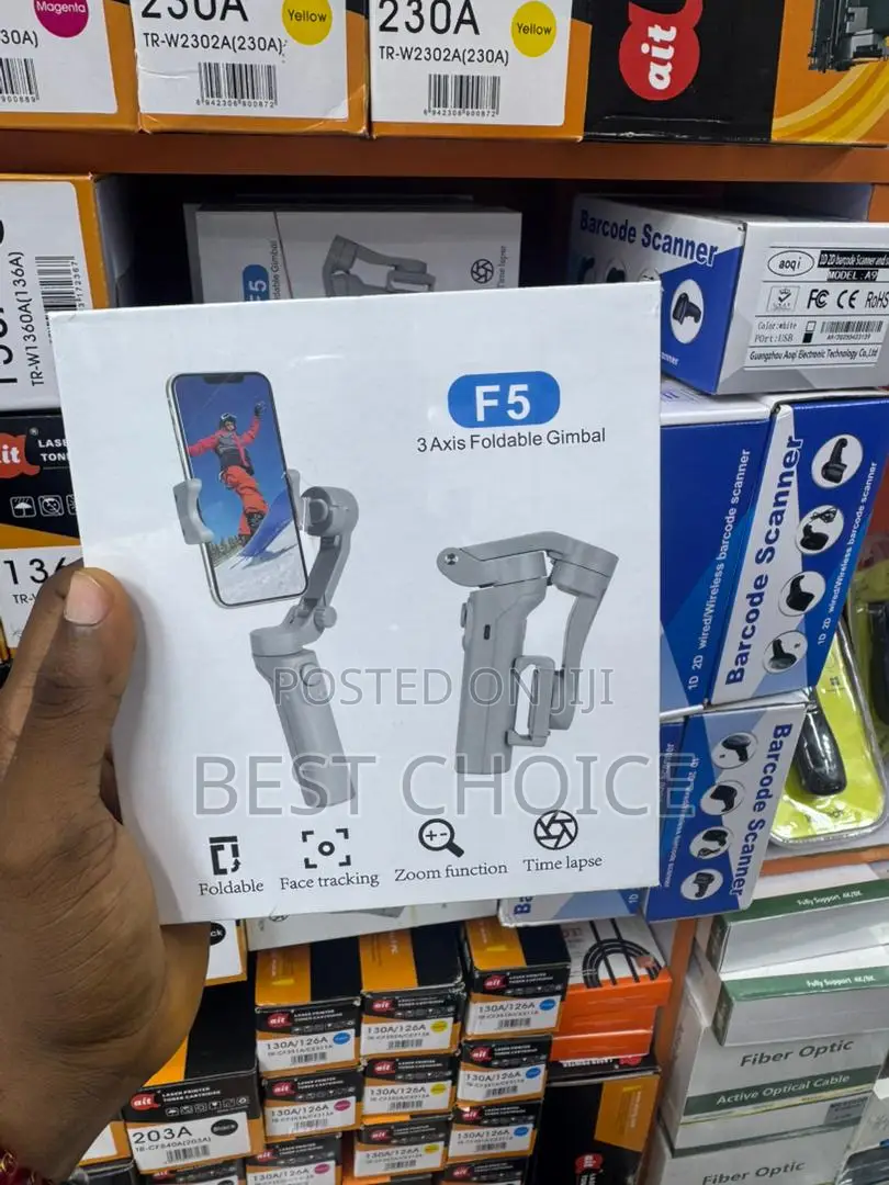 F5 Foldable Handheld 3-Axis Gimbal Stabilizer Portable