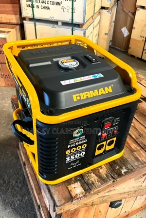 Firman Fig5880 Inverter Petrol Generator – 4.5kva | Super Silent |