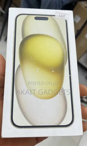 New Apple iPhone 15 Plus 128 GB Yellow