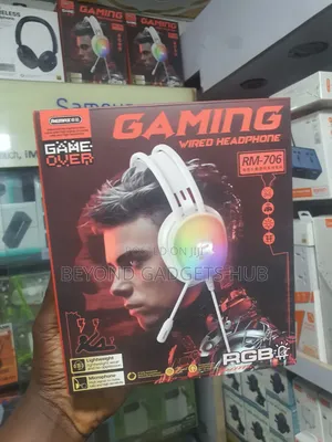 Remax Rm-706 Rgb Gaming Wired Headphone