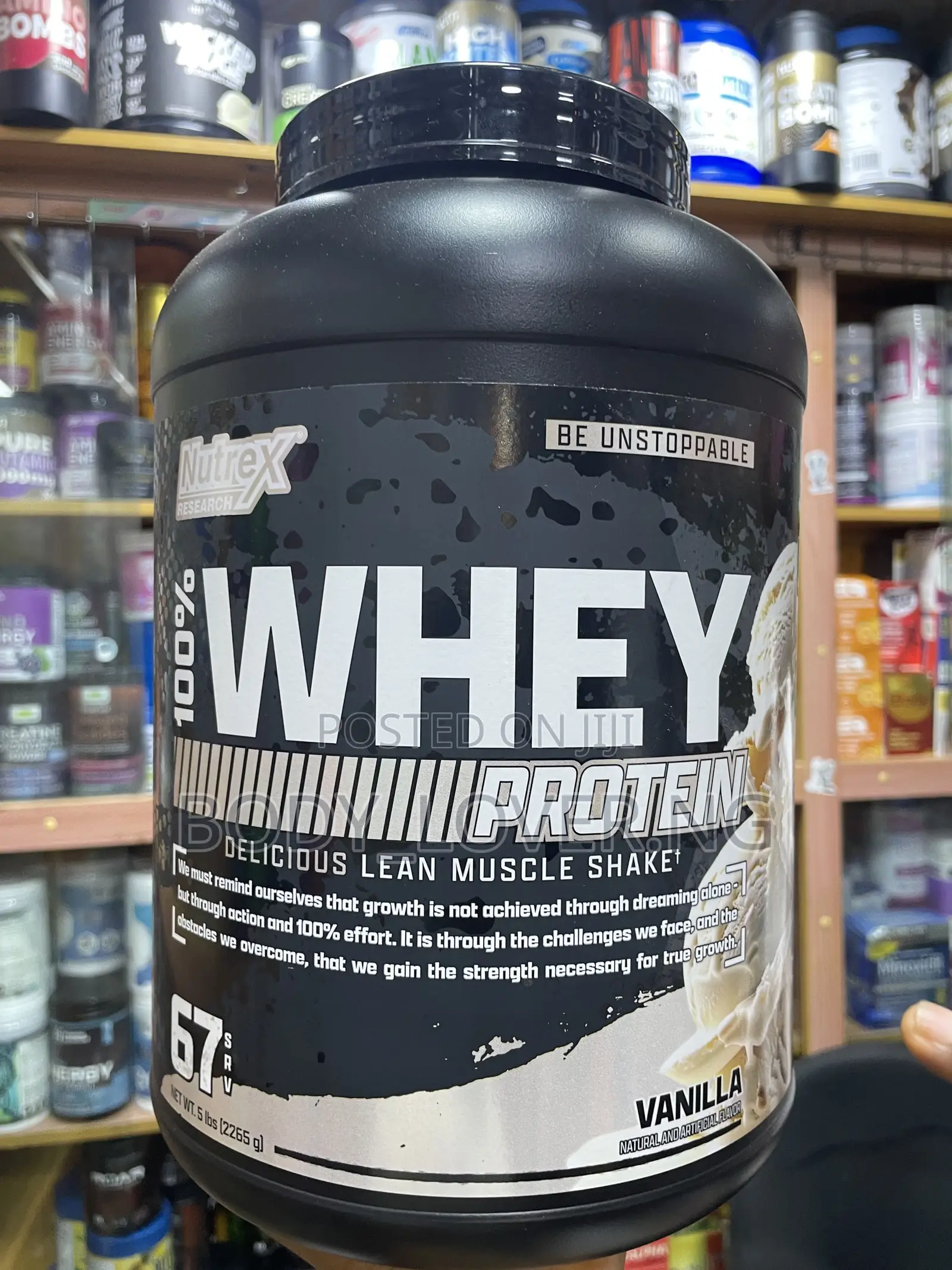 Nutrex 100% Whey Protein 5lbs
