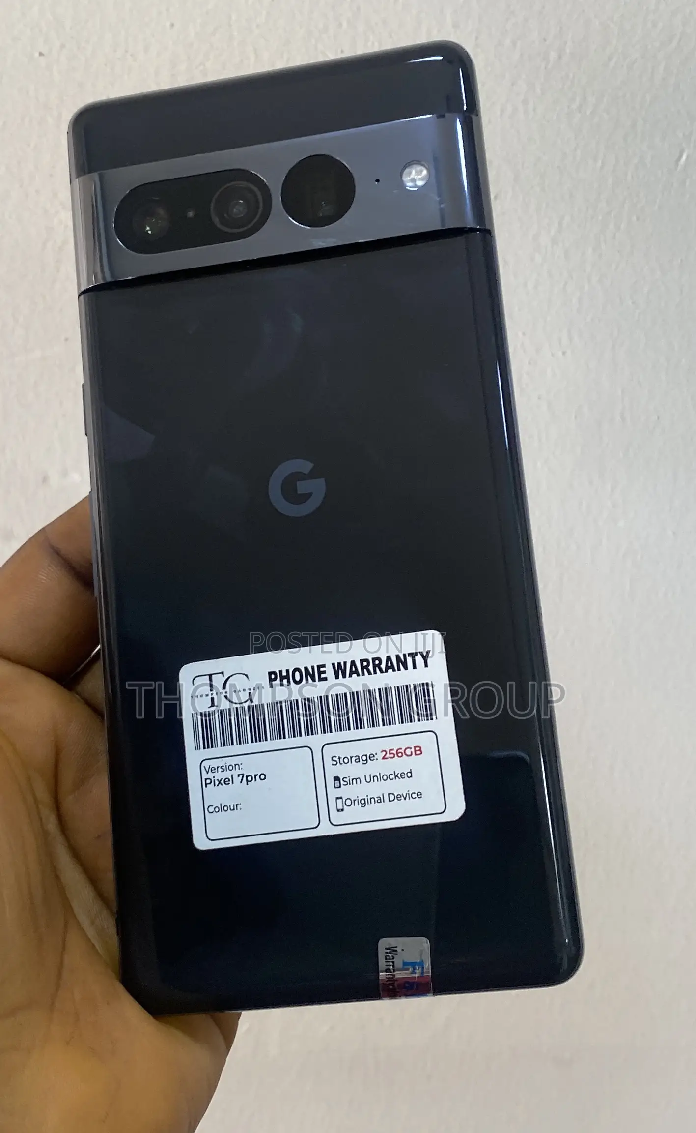 Google Pixel 7 Pro 256 GB Black