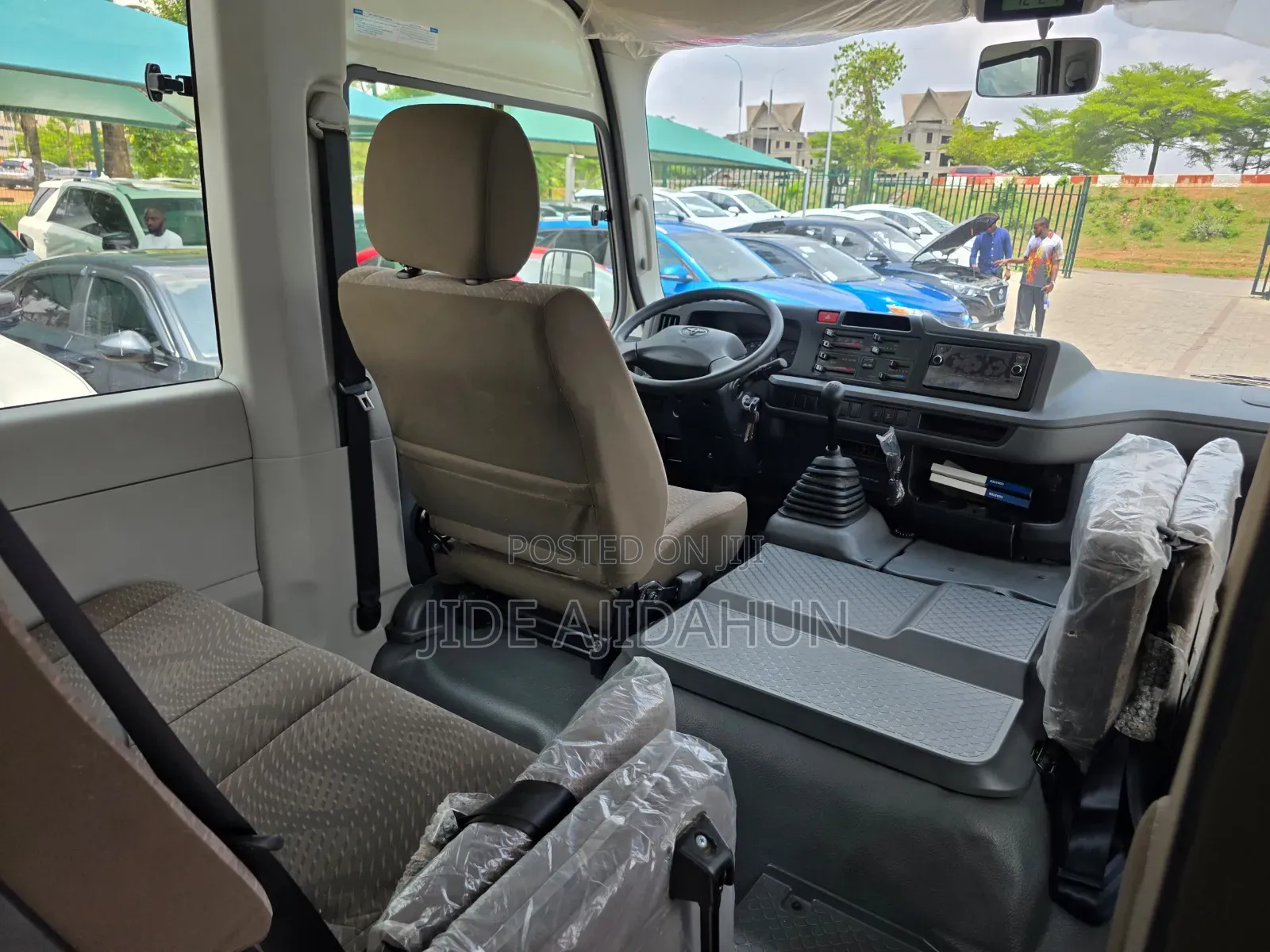 New Toyota Coaster 2025 White