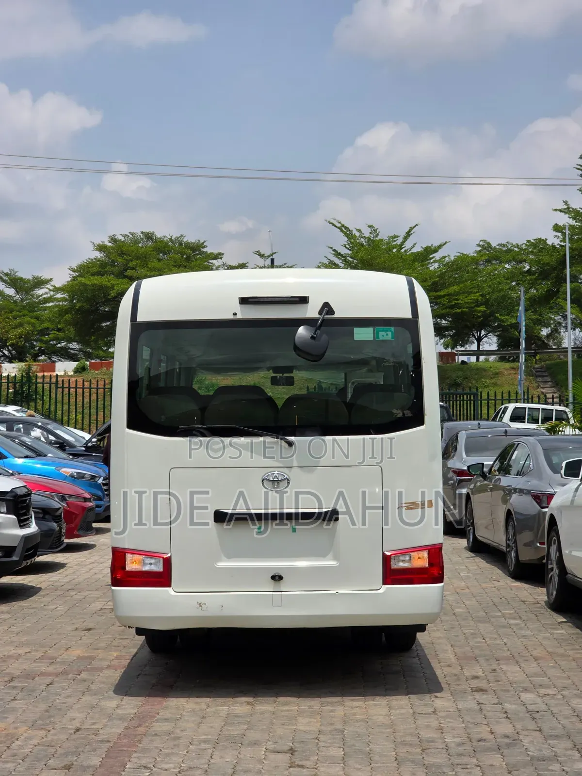 New Toyota Coaster 2025 White