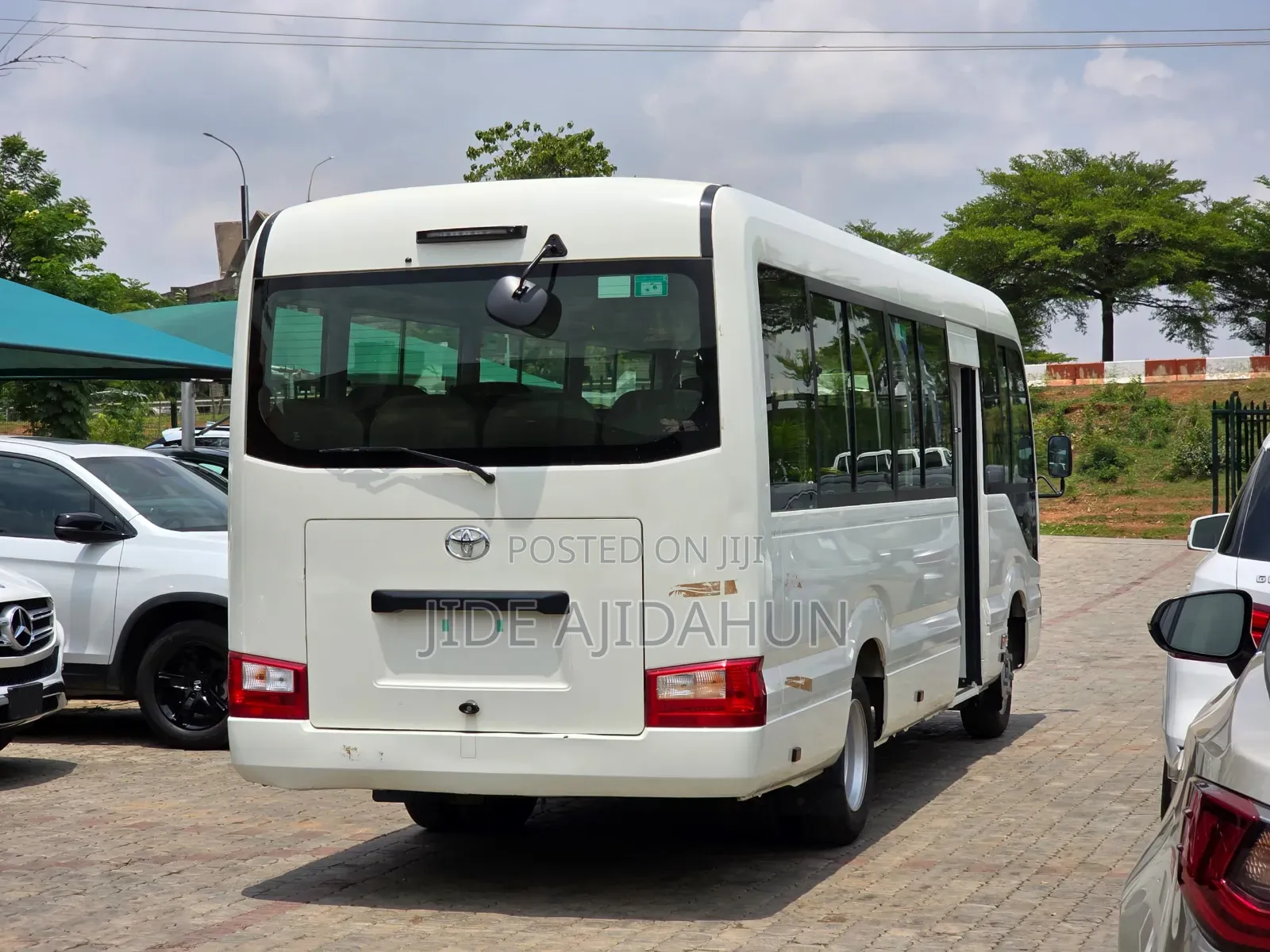 New Toyota Coaster 2025 White
