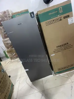Brand New White Hisense Upright Freezer 190l