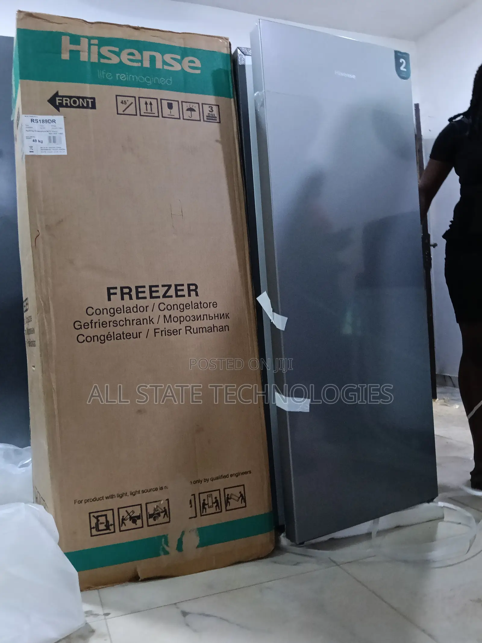 Energy Efficient Hisense Rs189dr Upright Freezer
