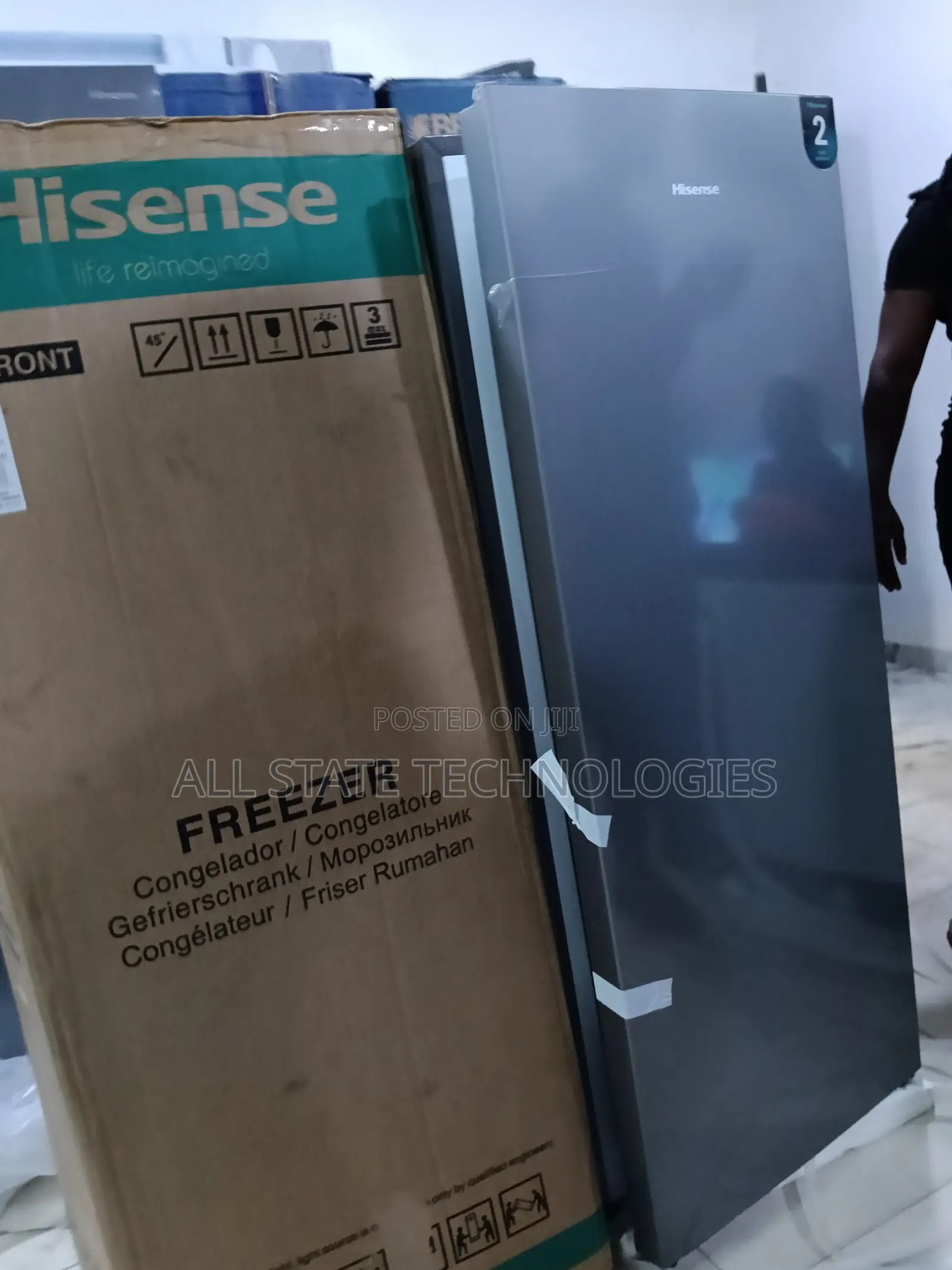 Hisense Upright Standing Freezer Rs189dr 190l