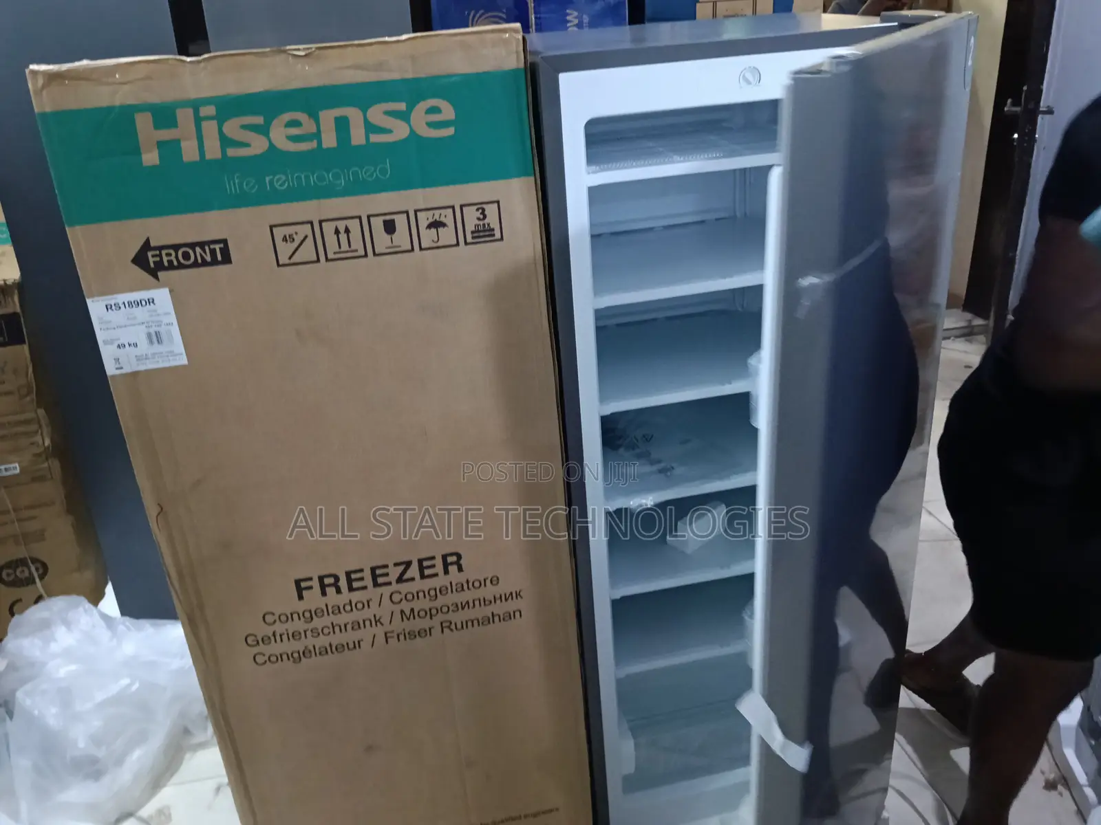 190 Litres Hisense Rs189dr Freezer