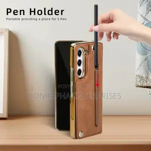 Samsung Galaxy Fold 2/3/4/5/6 Leather Care With Pen