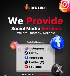 100% Legit Social Media Account+Vpn+ Netflix+ Foreign Numbes.*