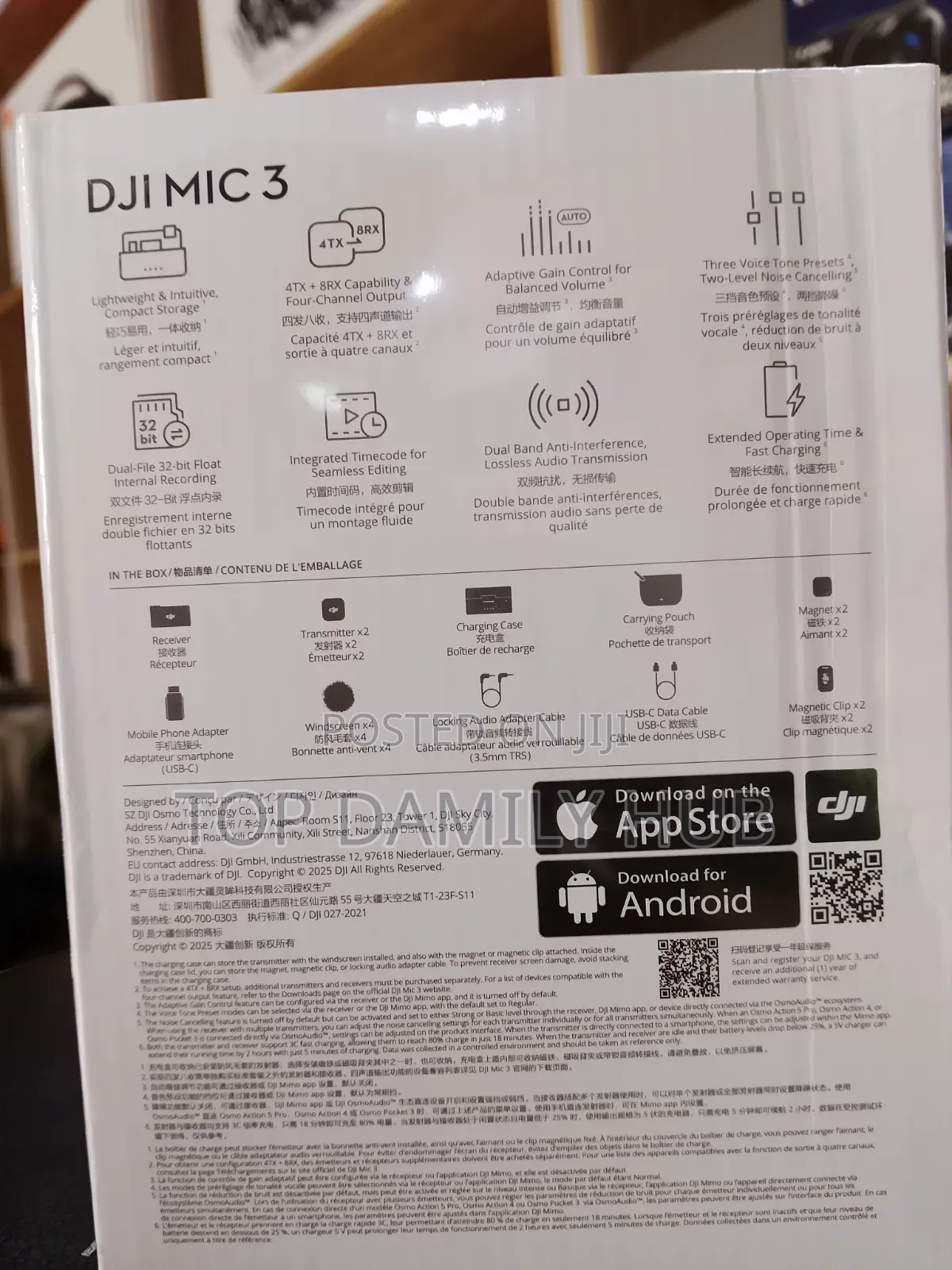 Dji Mic 3 Wireless Microphone