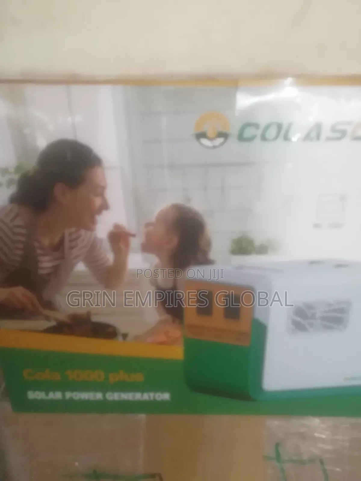 Cola Solar Generator 1000 Plus/500w Output
