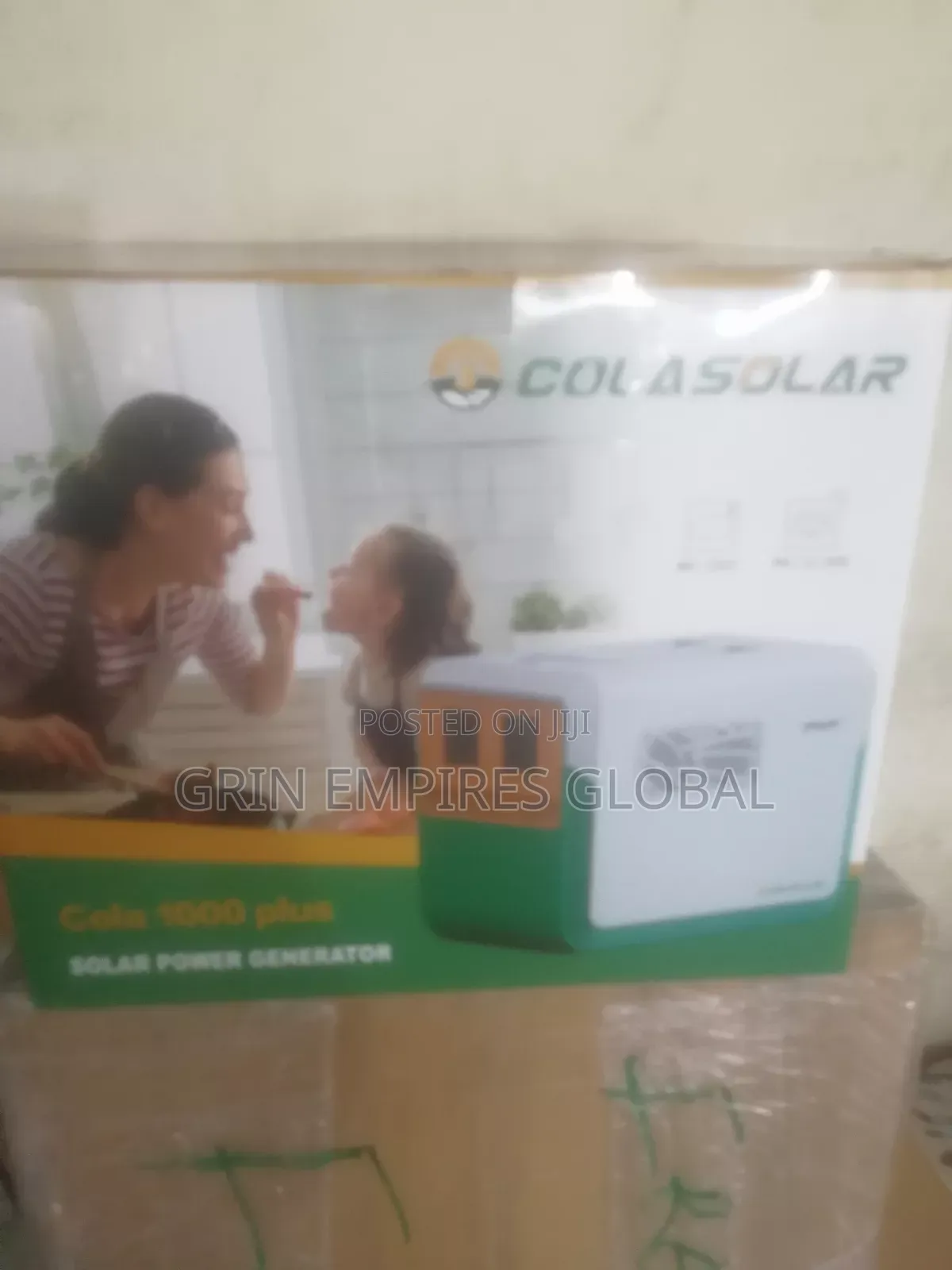 Cola Solar Generator 1000 Plus/500w Output