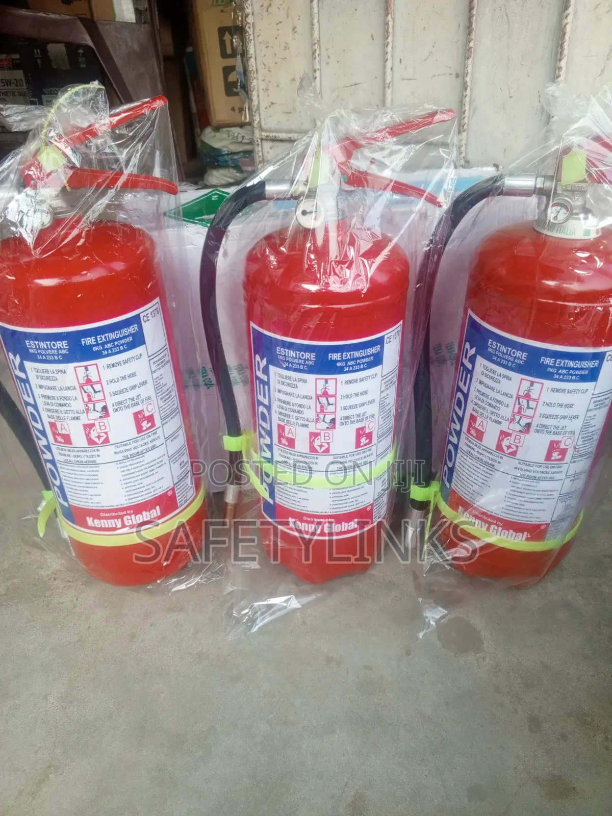 6kg Abc Powder Fire Extinguisher