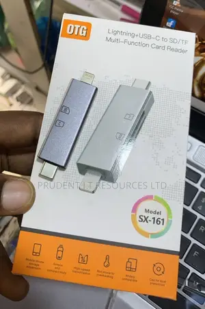Lightning + Usb-C Multifunctional Sd/Tf Card Reader (Sx-161)