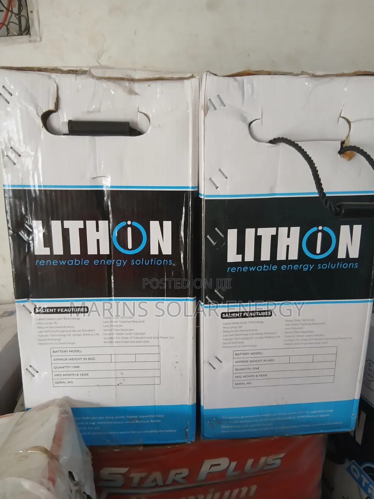 Llthon Tubular Battery 220ah