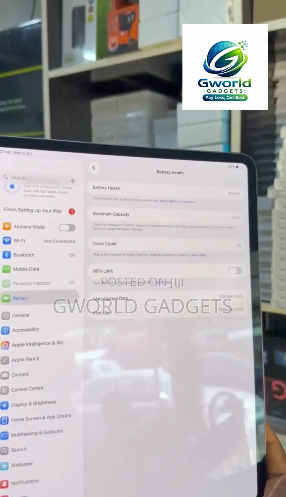 Apple iPad Pro 256 GB Silver