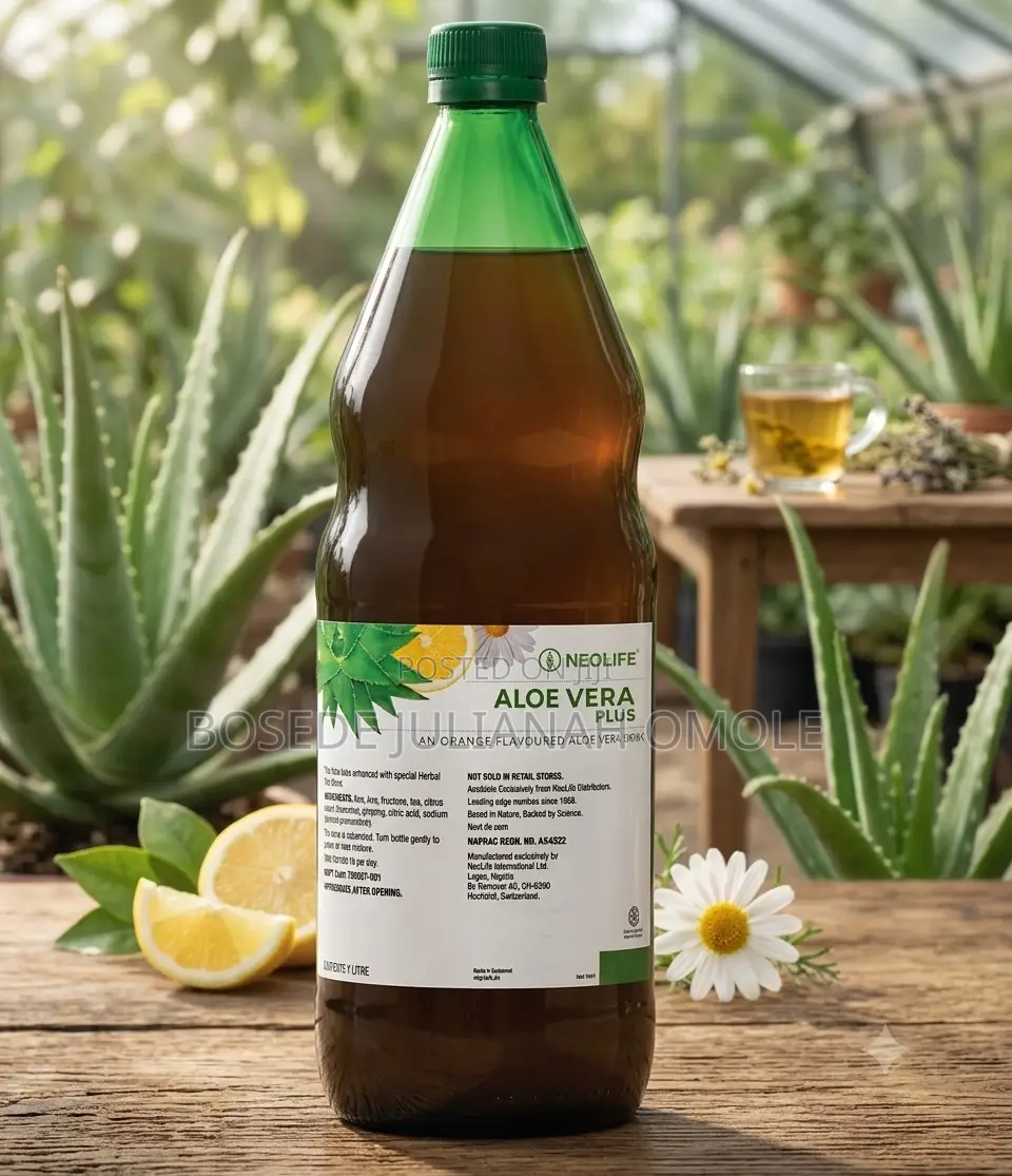 Aloe Vera Plus Orange - 1 Litre (Single)
