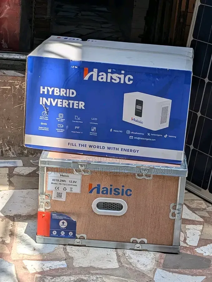 Haisic 4kwh 1.5kva All-in-one Solar Generator