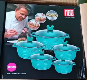 10 Pieces Cookware Set