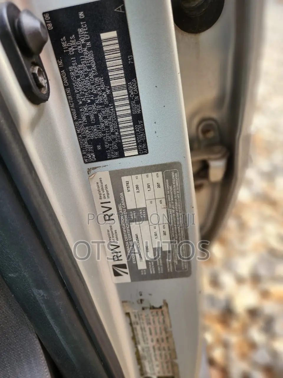 Lexus RX 350 2007 Silver