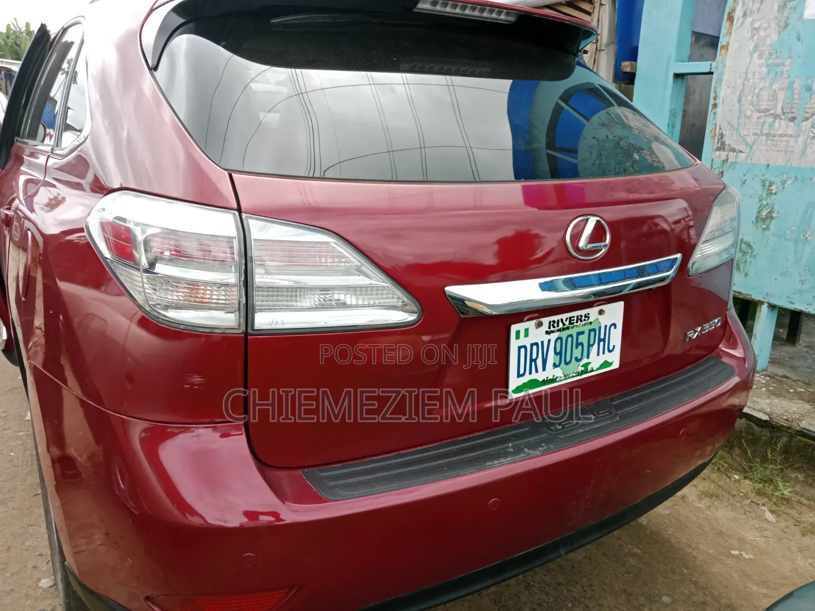 Lexus RX 2012 Red
