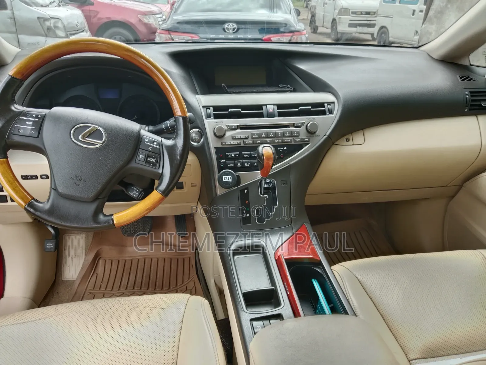 Lexus RX 2012 Red