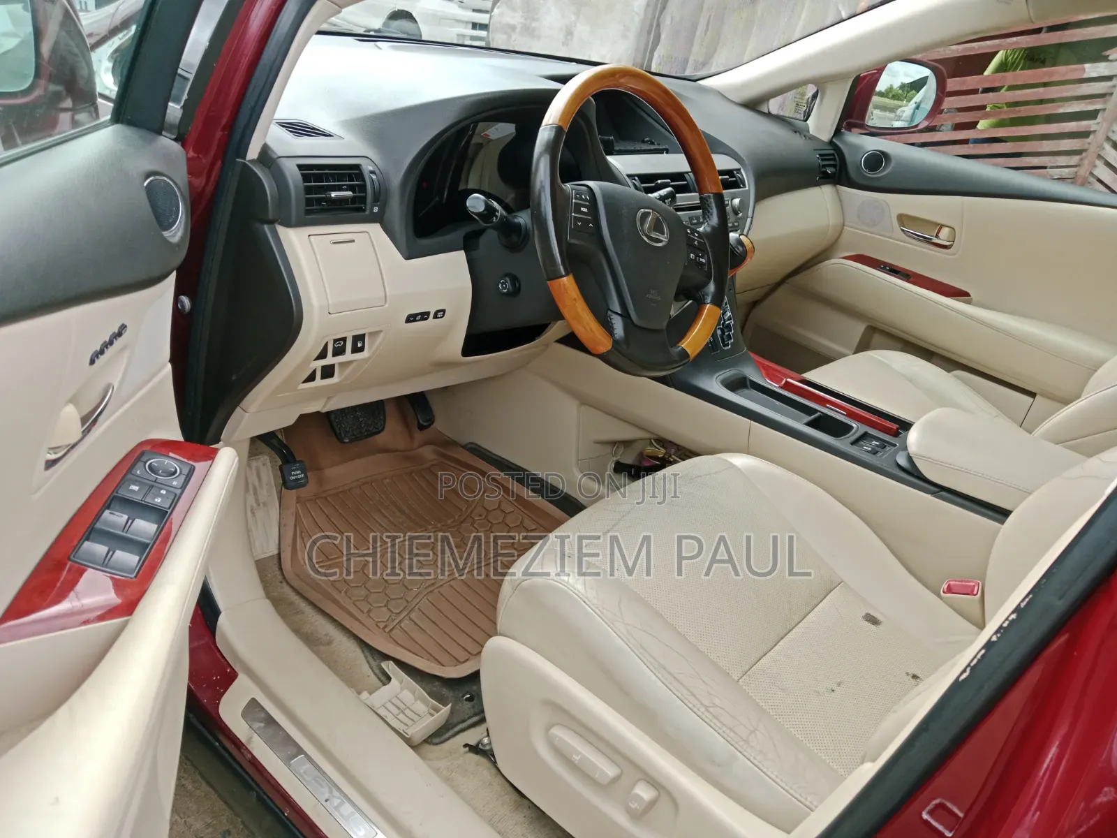 Lexus RX 2012 Red
