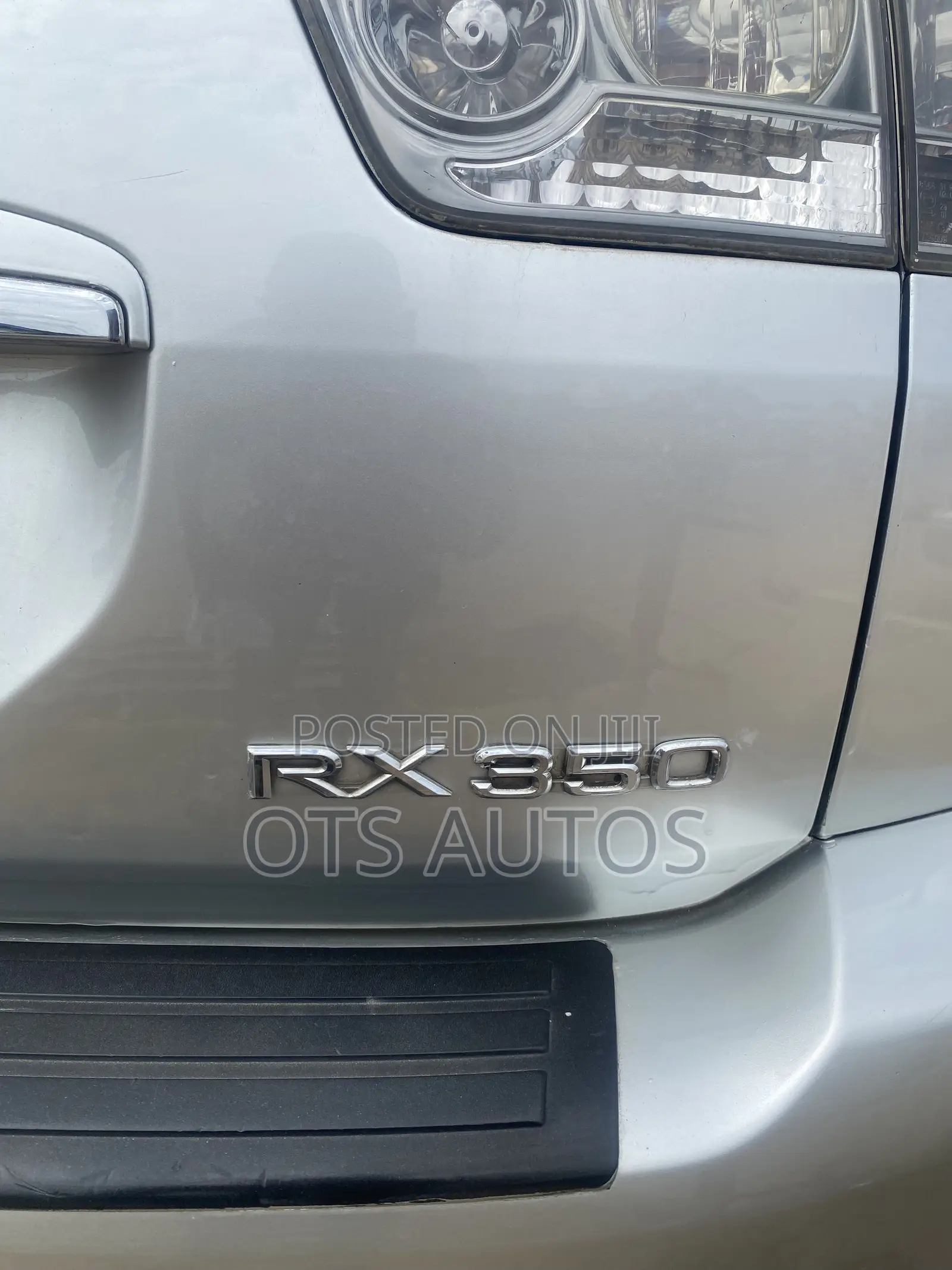 Lexus RX 350 2007 Silver