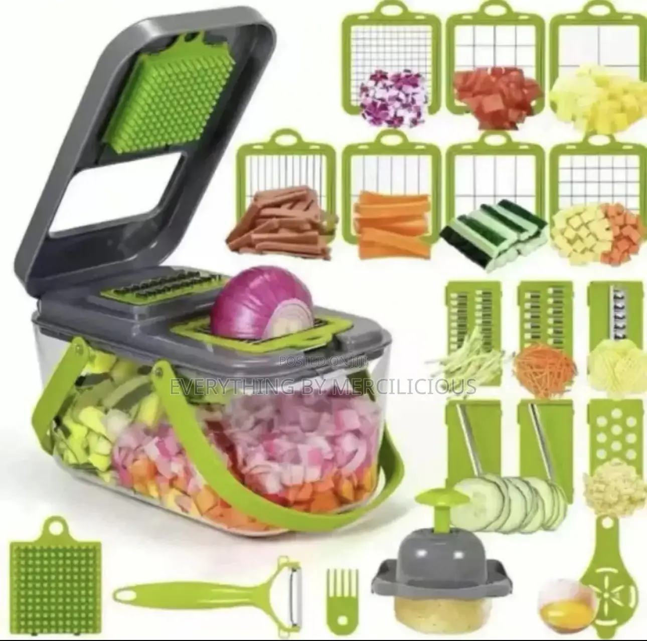 22 in 1 Manual Kitchen Cutter / Chopper