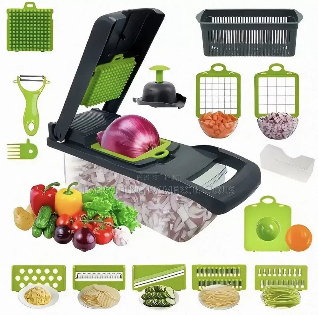 22 in 1 Manual Kitchen Cutter / Chopper