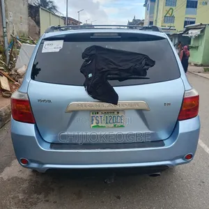 Toyota Highlander 2008 Blue