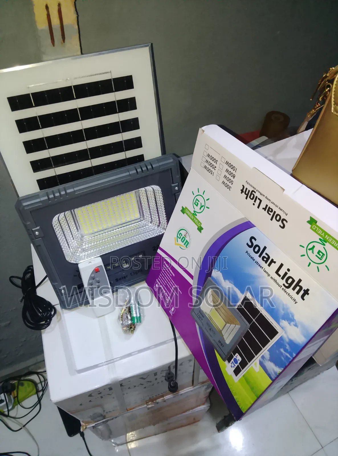 Gy Solar Street Light 200w With Remote
