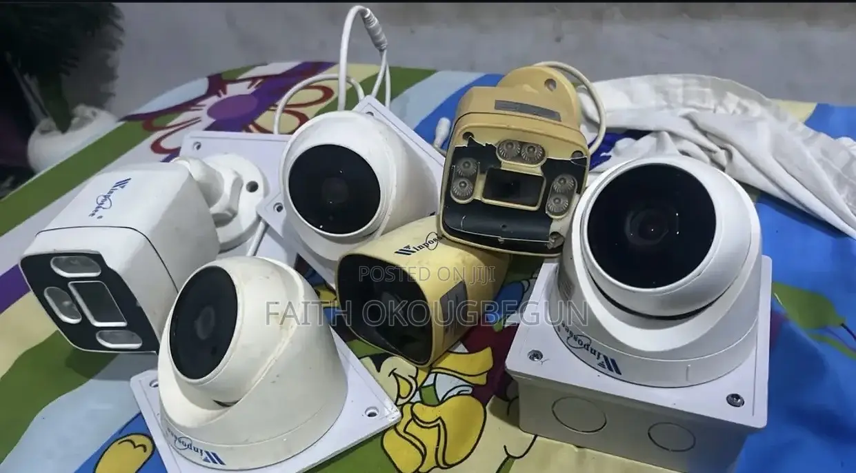 7 CCTV Security Cameras – Used, Good Condition