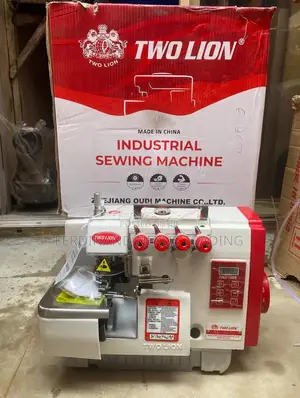Brand New 3/4 Thread Two Lion Direct Drive Industrial Weaving Machine.