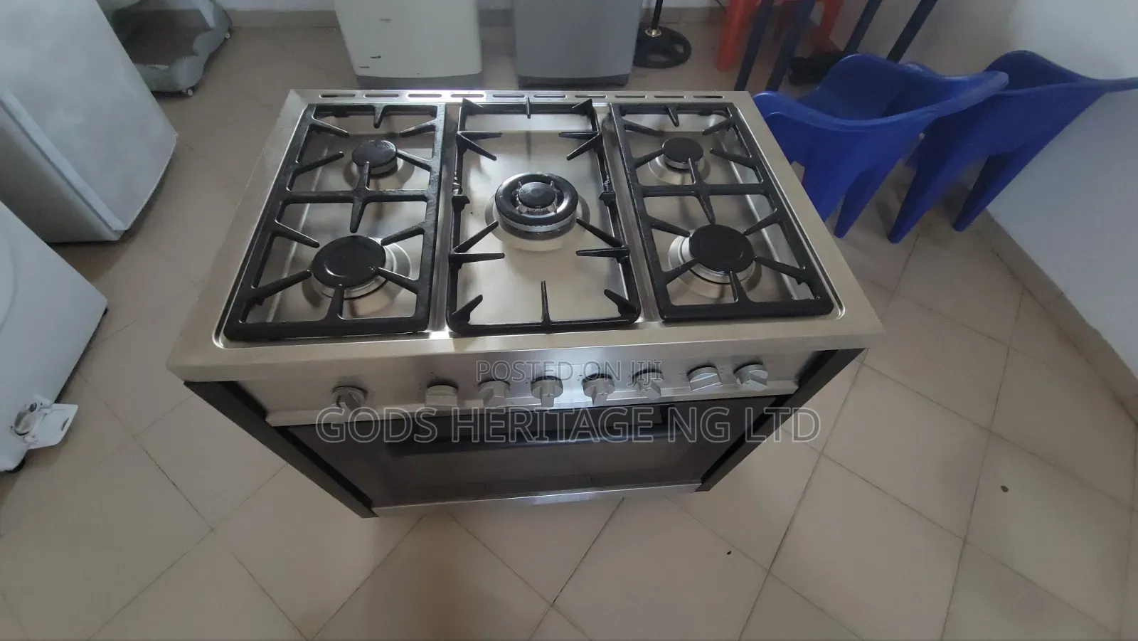 German Cannon 5burner Gas Cooker